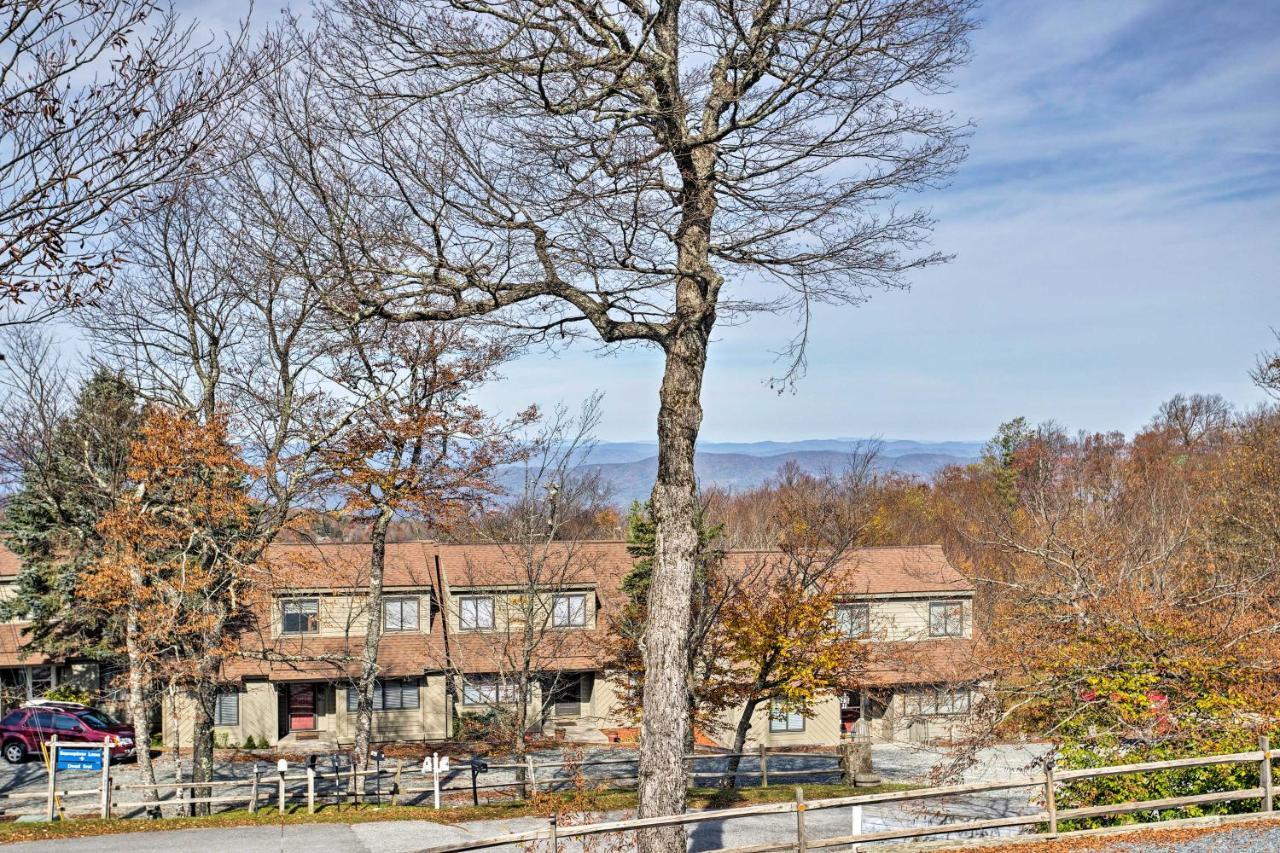 Pet-Friendly Beech Mountain Condo Steps To Slopes Экстерьер фото
